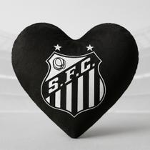 Almofada Coração Santos Presente Perfeito para Todo Santista! 23x21