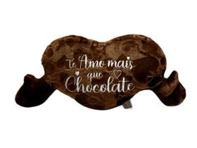 Almofada Coracao Te Amo + Q Chocolate FE6972 30cm Fizzy Almofada Coracao Te Amo + Q Chocolate FE6972 30cm Fizzy