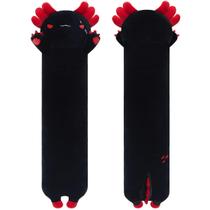 Almofada corporal de brinquedo de pelúcia Chubbyjoy Long Axolotl 110 cm preta