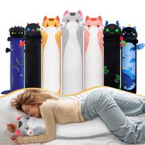 Almofada corporal de pelúcia Mewaii Long Cat 90 cm/35,4 polegadas