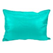 Almofada Cristal Turquesa Lisa 48X62cm - Decortextil Almofada Cristal Turquesa Lisa 48X62cm - Decortextil