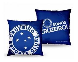 Almofada Cruzeiro Esporte Clube Travesseiro Torcedor Oficial - Brasfoot