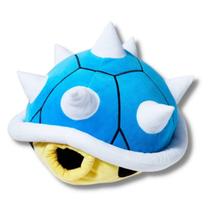 Almofada Cuddle Buddy Franco Super Mario Blue Spiny Shell