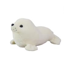 Almofada de abraço de pelúcia CHELEI2019 Seal de 40 cm branca