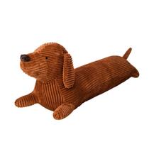 Almofada de abraço de pelúcia KOWAKA Dachshund Dog para crianças 110 cm