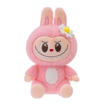 Almofada de abraço rosa Sakura Labu de 40 cm para boneca de pelúcia Almofada de abraço rosa Sakura Labu de 40 cm para boneca de pelúcia