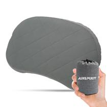 Almofada de acampamento inflável ultraleve AIRSPIRIT com capa lavável Almofada de acampamento inflável ultraleve AIRSPIRIT com capa lavável