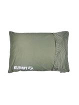 Almofada de acampamento Klymit Drift Shredded Memory Foam verde grande