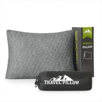 Almofada de acampamento PEUJEW HT02002GM Shredded Memory Foam Cinza Almofada de acampamento PEUJEW HT02002GM Shredded Memory Foam Cinza