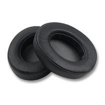 Almofada de almofada de substituição para estúdio de engenheiro de som capa de espuma sem fio studio3 2 couro genuíno