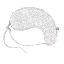Almofada de amamentação Boppy Uplift Cream Retro Squiggles com cinto