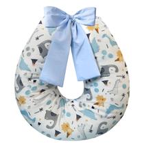 Almofada de Amamentação Com Laço 100% Algodão Com Zíper Várias Estampas