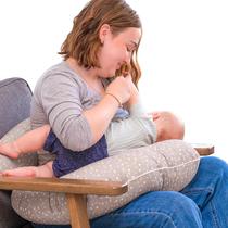 Almofada de Amamentação Dr. Mama's Organics com Capa Orgânica - Suporte para Costas