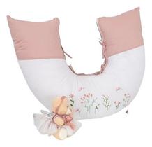 Almofada de amamentação Essential Percal Floral Rose