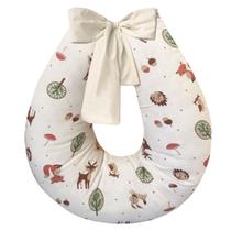 Almofada de Amamentação Extra Grande 100% Algodão Várias Estampas - Monzilo Baby Kids