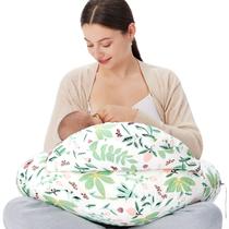 Almofada de Amamentação Momcozy Plus, Ergonomia e Conforto - Verde Forest