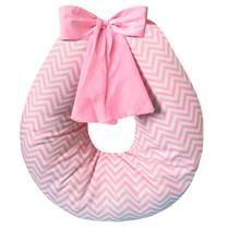 Almofada de Amamentação Travesseiro Bebê e Mamãe Algodão Estampas