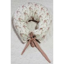 Almofada De Amamentação Travesseiro de Bebe Menino e Menina Estampadas C Refil e Zíper Lavavel