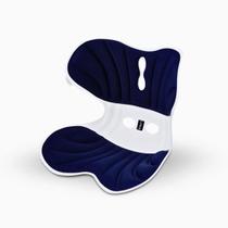 Almofada de Apoio Lombar Cadeira Correção Coluna GG - AZUL
