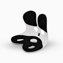 Almofada de Apoio Lombar Cadeira Correção de Coluna Tamanho G Cor PRETO