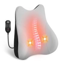 Almofada de apoio lombar COMFIER aquecida com vibração para escritório