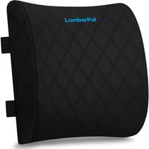Almofada de Apoio Lombar LumbarPal para Cadeira de Escritório e Carro - Preta Almofada de Apoio Lombar LumbarPal para Cadeira de Escritório e Carro - Preta