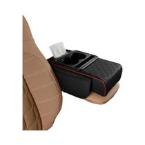 Almofada De Apoio Para Braço De Console Central Universal Com 2 Suportes Para Copos, Almofada