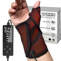 Almofada de aquecimento de mãos CREATRILL Thumb Wrist Brace LED 12V