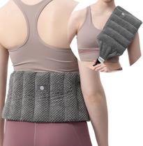 Almofada de aquecimento de micro-ondas uncn Large para alívio da dor lombar