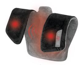 Almofada de aquecimento HoMedics Neck & Shoulder Massage Wrap preta Almofada de aquecimento HoMedics Neck & Shoulder Massage Wrap preta