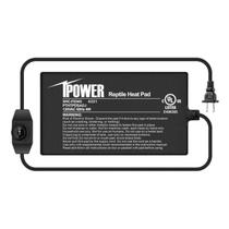 Almofada de aquecimento iPower 10x18cm com controlador de temperatura para répteis