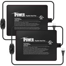 Almofada de aquecimento iPower 15x20cm Reptile Under Tank Heater (pacote com 2 unidades)