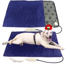 Almofada de aquecimento para cães e gatos grandes DEOMAN 34x21cm à prova d'água
