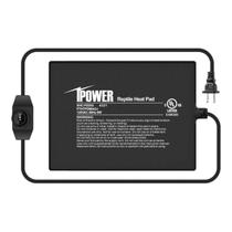 Almofada de aquecimento para répteis iPower 6x8cm com controlador de temperatura