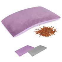 Almofada de aquecimento SUZZIPAD, disponível para micro-ondas, para desconforto, roxa