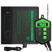 Almofada de aquecimento VIVOSUN Reptile 15x20cm com termostato para terrário Almofada de aquecimento VIVOSUN Reptile 15x20cm com termostato para terrário