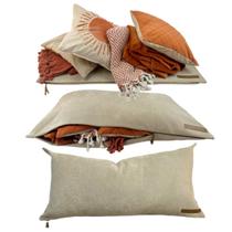 Almofada de armazenamento STORAGE PILLOW XL com estojo de armazenamento com zíper