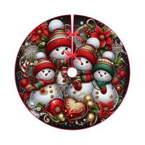 Almofada De Árvore De Natal Boneco De Neve VIKAMA - Decoração Festiva Para Família E Saia Para Almofada De Árvore De Natal Boneco De Neve VIKAMA - Decoração Festiva Para Família E Saia Para