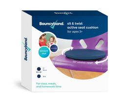 Almofada de assento ativa BouncyBand Sit & Twist 30 cm D para crianças