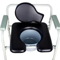 Almofada de assento Commode ZXMOBY PU Universal Fit Cadeira de toalete
