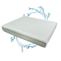 Almofada de assento de banho Gwremzlox espessada 4D Air Fiber Grey Almofada de assento de banho Gwremzlox espessada 4D Air Fiber Grey