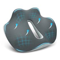 Almofada de assento de carro japiroc X-Large Memory Foam para viagens longas