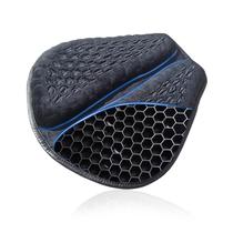 Almofada de assento de motocicleta Feiteplus Gel Respirable Honeycomb Almofada de assento de motocicleta Feiteplus Gel Respirable Honeycomb