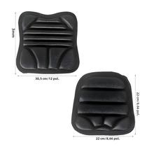 Almofada de Assento de Motocicleta Respirável - Gel 3D com Absorção de Choque Almofada de Assento de Motocicleta Respirável - Gel 3D com Absorção de Choque
