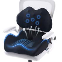 Almofada de assento e travesseiro de apoio lombar Lexeme X Large Memory Foam
