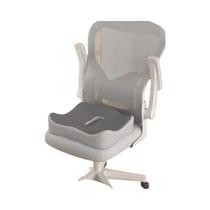 Almofada De Assento Em Espuma De Memória Verde Claro Cinza Suporte Ergonômico 3D Lavável Em