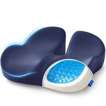 Almofada de assento em gel ZIKEE com espuma viscoelástica e ventilação
