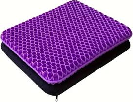 Almofada de assento FUHUBB Kizu Cushion Honeycomb Gel Purple