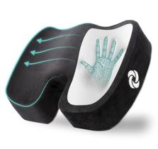 Almofada de assento ortopédica Samsonite Memory Foam Black