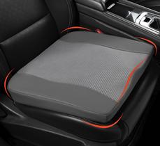 Almofada de Assento para Carro Lofty Aim Comfort - Espuma com Memória - Cinza Escuro